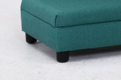 画像6: ペットカウチソファ(ビジュークッション付き）犬猫兼用/2色(グリーン/グレー）