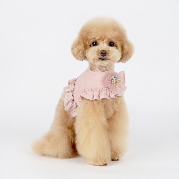 画像2: 日本未入荷/RITOGATO ベロシェフリルハーネス/ピンクLサイズのみ在庫有【送料無料】 (2)